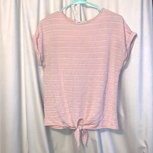 Pink Caution To The Wind t-shirt L